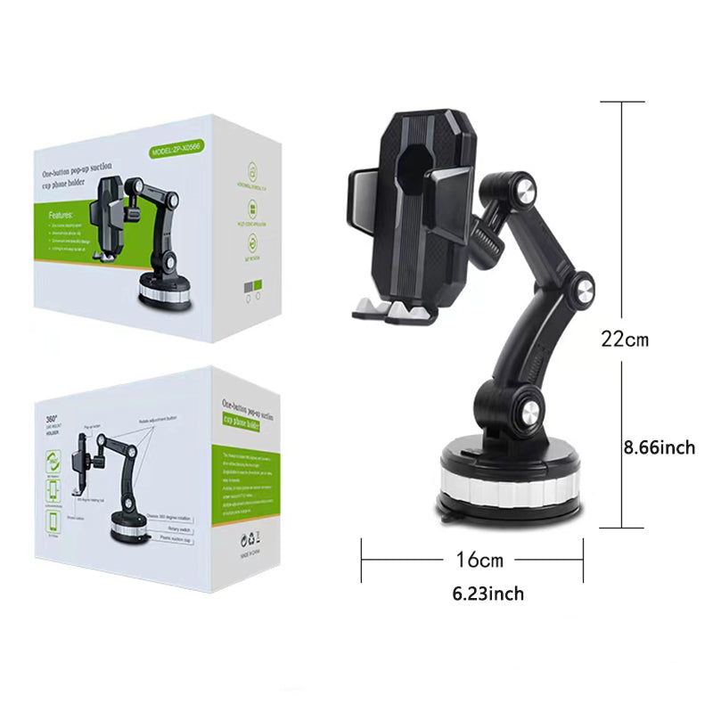 360 Rotatable Cellphone Car Phone Holder