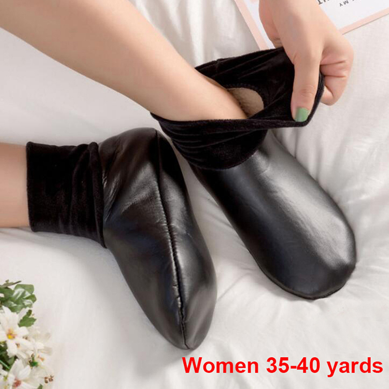 Imported waterproof leather Socks